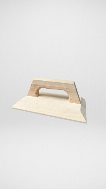Platacho de madera para aplicación de rústicos